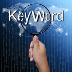 Webdesign - Select keywords